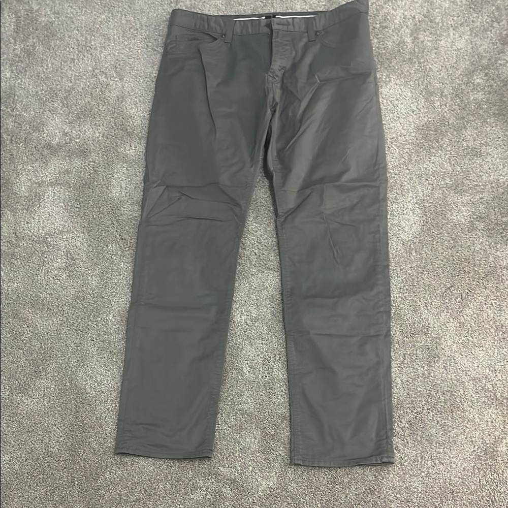 HUGO BOSS Grey Stretch Pants